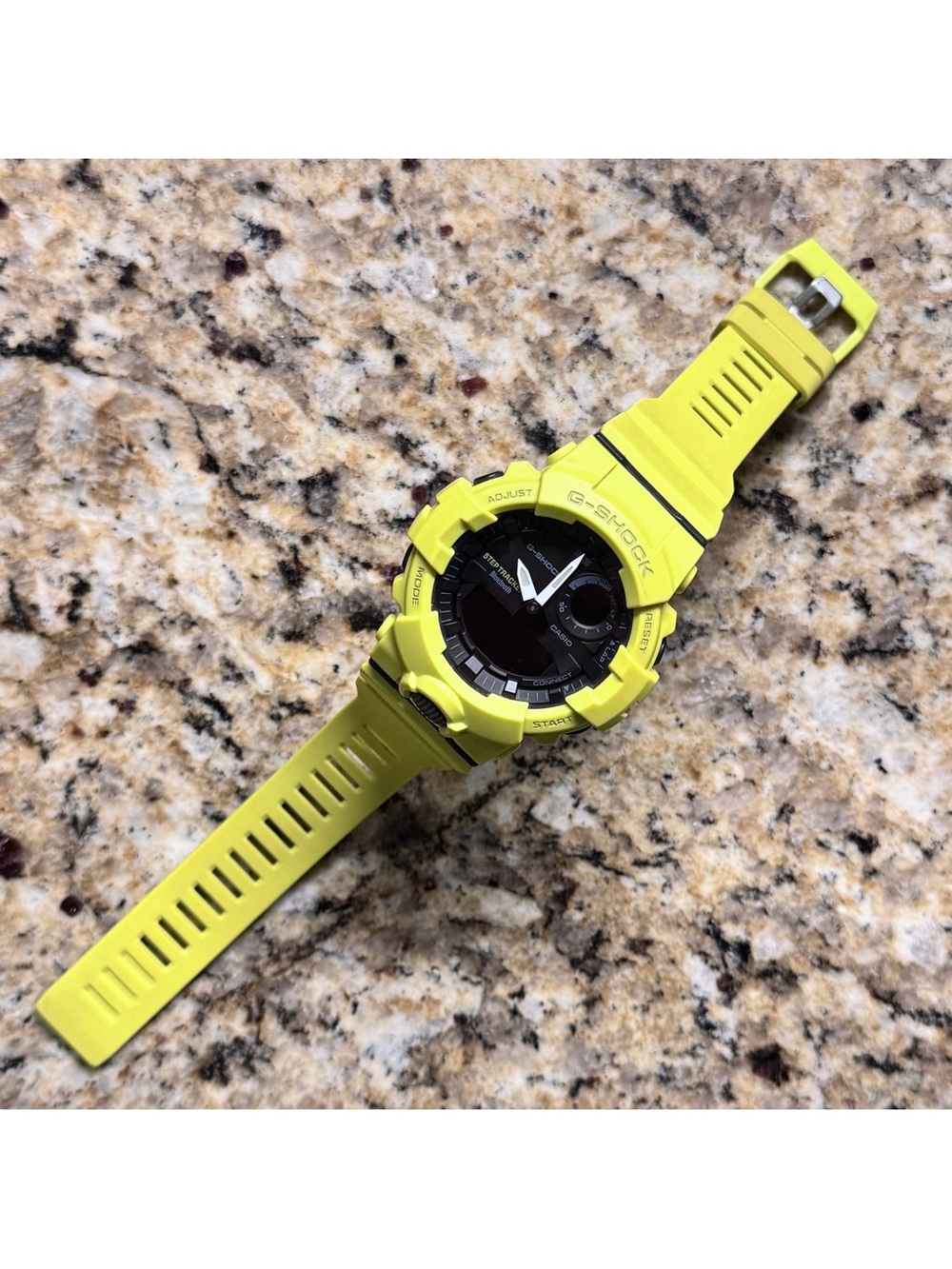 Casio G-Shock G-Squad GBA-800 Watch Lime Green Rare